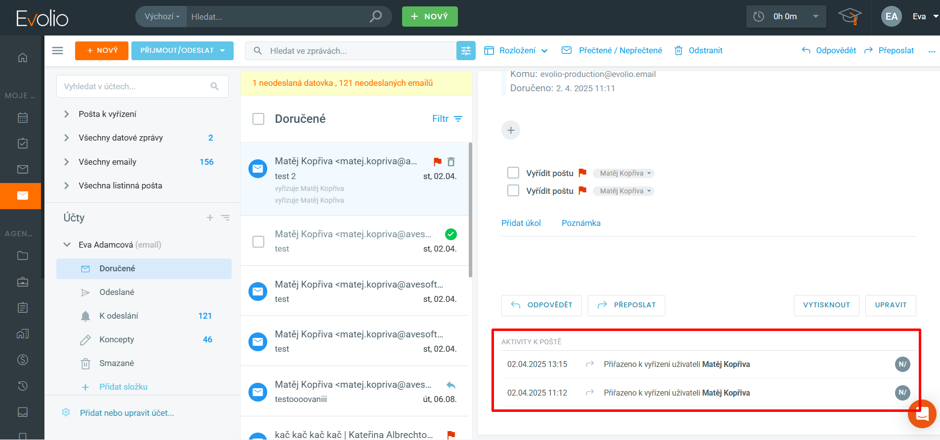 léto 2025 - auditní stopa