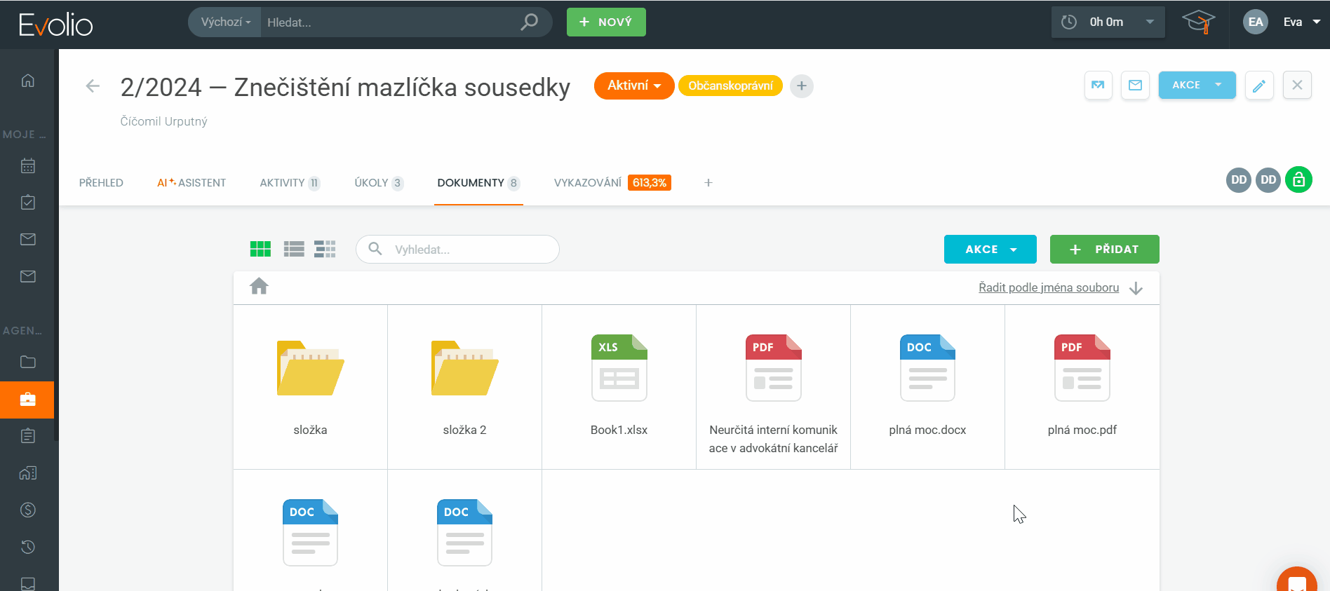 léto 2025 - přesun dokumentů