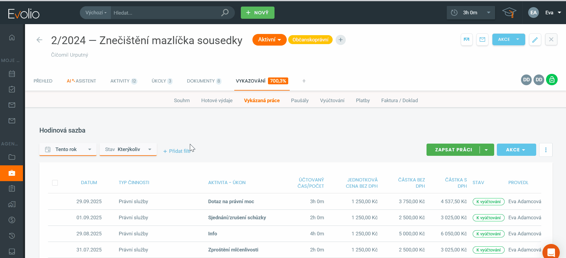 léto 2025 - rozšíření akce vykazování